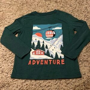3/$10 Boys Jumping Beans Essential Tee Adventure Graphic Long Sleeve Shirt Sz 6
